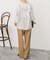 ne Quittez pas / ヌキテパ 別注Frill Collar Blouse*