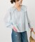 ne Quittez pas / ヌキテパ 別注Frill Collar Blouse*