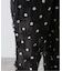 《追加》crinkle crinkle crinkle 3D embroidery dot pants