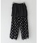 《追加》crinkle crinkle crinkle 3D embroidery dot pants