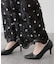 《追加》crinkle crinkle crinkle 3D embroidery dot pants