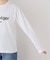 ロゴロングスリーブTシャツ