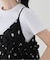 《追加》crinkle crinkle crinkle 別注3D embroidery dot camisole*