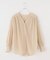 シルキーローンギャザーブラウス
