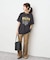 ロゴオーバーTシャツ