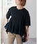 AAYUSHI / アユーシ ペプラムラッフルTシャツ