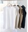 汗染み防止ファインコットンノースリTシャツ