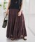 HYU ギャザーティアードスカート