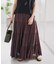 HYU ギャザーティアードスカート