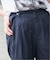 ライトコットンストレートパンツ