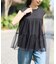 《一部店舗+WEB限定》ドットチュールティアードTシャツ