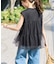 《一部店舗+WEB限定》ドットチュールティアードTシャツ