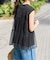 《一部店舗+WEB限定》ドットチュールティアードTシャツ