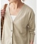 《手洗い可》リネン天竺カーディガン