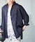 《全15色 / 追加》 80リネンカシュクール ビッグシャツ