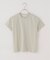 《新色有り / 追加》ATON/エイトン FRESCA SINGLE JERSEY TIGHT FIT T-SH