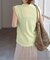 《新色有り / 追加》ATON/エイトン FRESCA SINGLE JERSEY TANK TOP