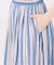 《別注カラー有》ne Quittez pas CottonVoile StripeSlant Panel Skirt*