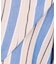 《別注カラー有》ne Quittez pas CottonVoile StripeSlant Panel Skirt*