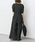 《別注》ne Quittez pas / ヌキテパ  Cotton Dobby Stripe Flower Print Al*