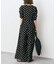 《別注》ne Quittez pas / ヌキテパ  Cotton Dobby Stripe Flower Print Al*