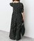 《別注》ne Quittez pas / ヌキテパ  Cotton Dobby Stripe Flower Print Al*