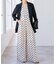《別注》ne Quittez pas / ヌキテパ  Cotton Dobby Stripe Flower Print Al*