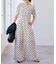 《別注》ne Quittez pas / ヌキテパ  Cotton Dobby Stripe Flower Print Al*