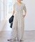 《別注》ne Quittez pas / ヌキテパ  Cotton Dobby Stripe Flower Print Al*