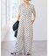 《別注》ne Quittez pas / ヌキテパ  Cotton Dobby Stripe Flower Print Al*