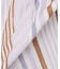 《WEB限定追加》ne Quittez pas Cotton Voile Stripe Waist Gather Dress