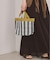 ne Quittez pas / ヌキテパ Multi Stripe Mesh Small Bag