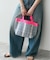 ne Quittez pas / ヌキテパ Multi Stripe Mesh Small Bag