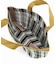 ne Quittez pas / ヌキテパ Multi Stripe Mesh Small Bag