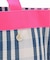 ne Quittez pas / ヌキテパ Multi Stripe Mesh Small Bag