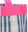 ne Quittez pas / ヌキテパ Multi Stripe Mesh Small Bag
