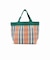 ne Quittez pas / ヌキテパ Multi Stripe Mesh Small Bag