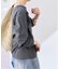 リネン混ヘンリーネックTシャツ