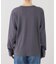 リネン混ヘンリーネックTシャツ
