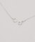 《追加3》BASENOTES / ベースノート 65cm tiny chain heart NC BN-H006