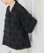 crinkle crinkle crinkle dot 3D embroidery open collar shirt
