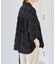 crinkle crinkle crinkle dot 3D embroidery open collar shirt