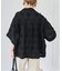 crinkle crinkle crinkle dot 3D embroidery open collar shirt