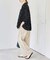 crinkle crinkle crinkle dot 3D embroidery open collar shirt
