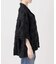crinkle crinkle crinkle dot 3D embroidery open collar shirt