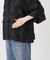 crinkle crinkle crinkle dot 3D embroidery open collar shirt