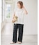 crinkle crinkle crinkle dot 3D rayon shuntang easy pants