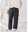 crinkle crinkle crinkle dot 3D rayon shuntang easy pants