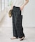 crinkle crinkle crinkle dot 3D rayon shuntang easy pants