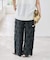 crinkle crinkle crinkle dot 3D rayon shuntang easy pants